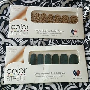 Color street nail Polish strips